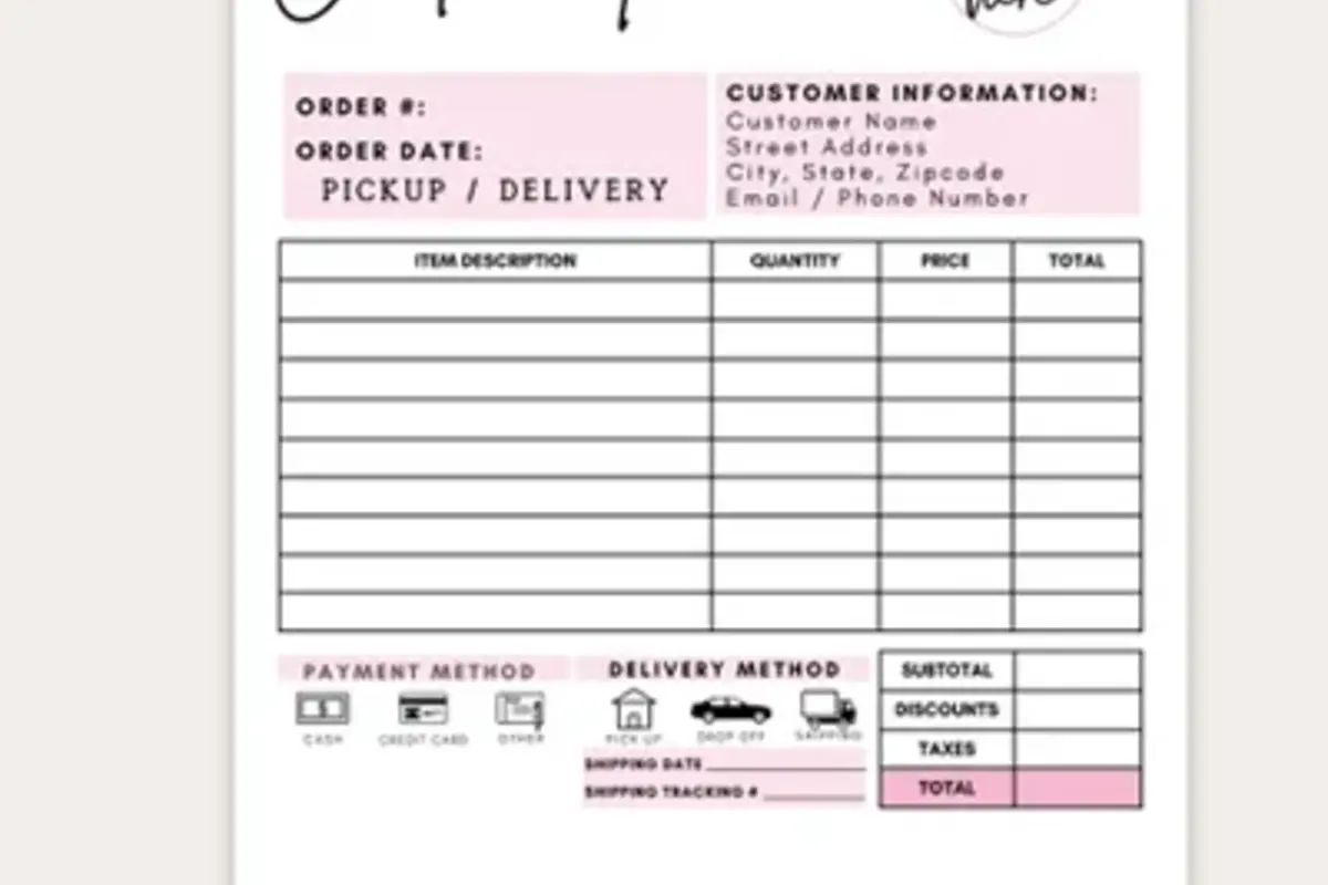 Carbonless Order Forms | Custom NCR Printing