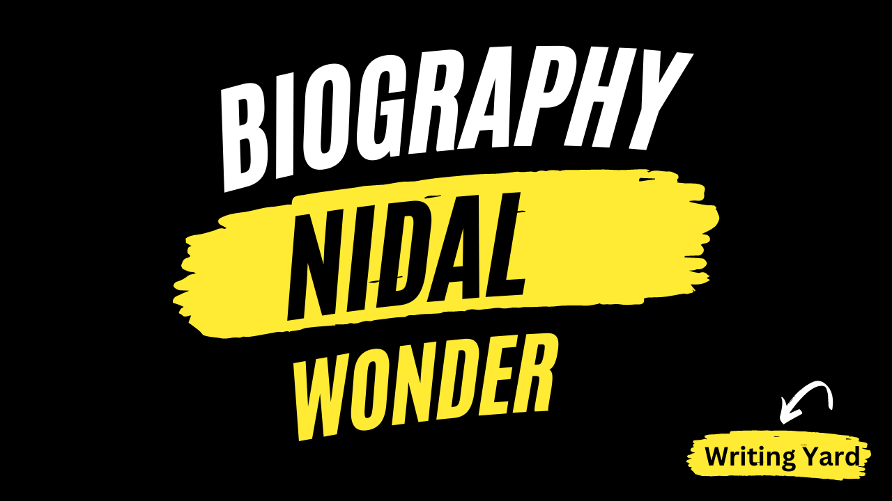 Nidal Wonder Net Worth
