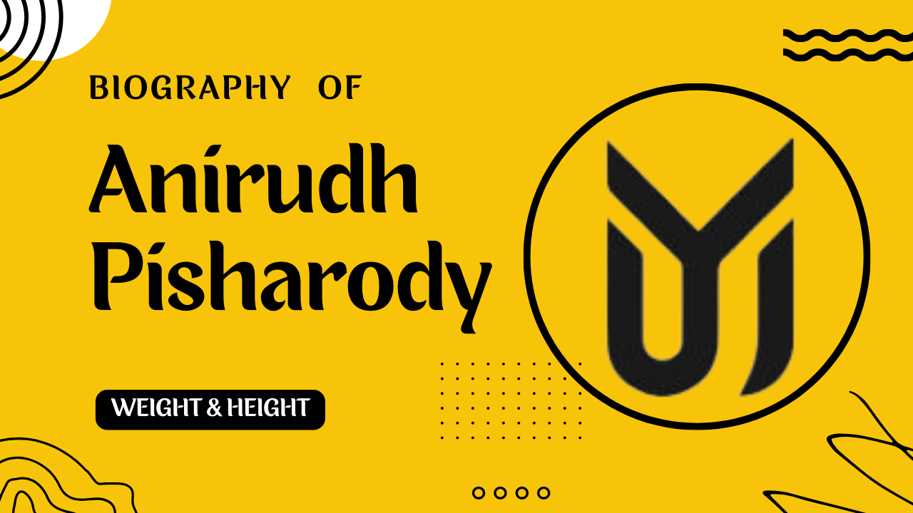 Anirudh Pisharody Height, Weight