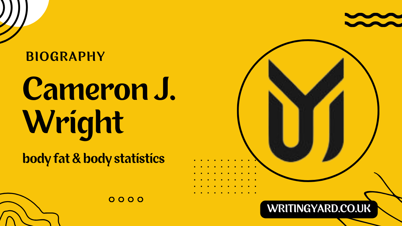 Cameron J. Wright’s body fat & body statistics