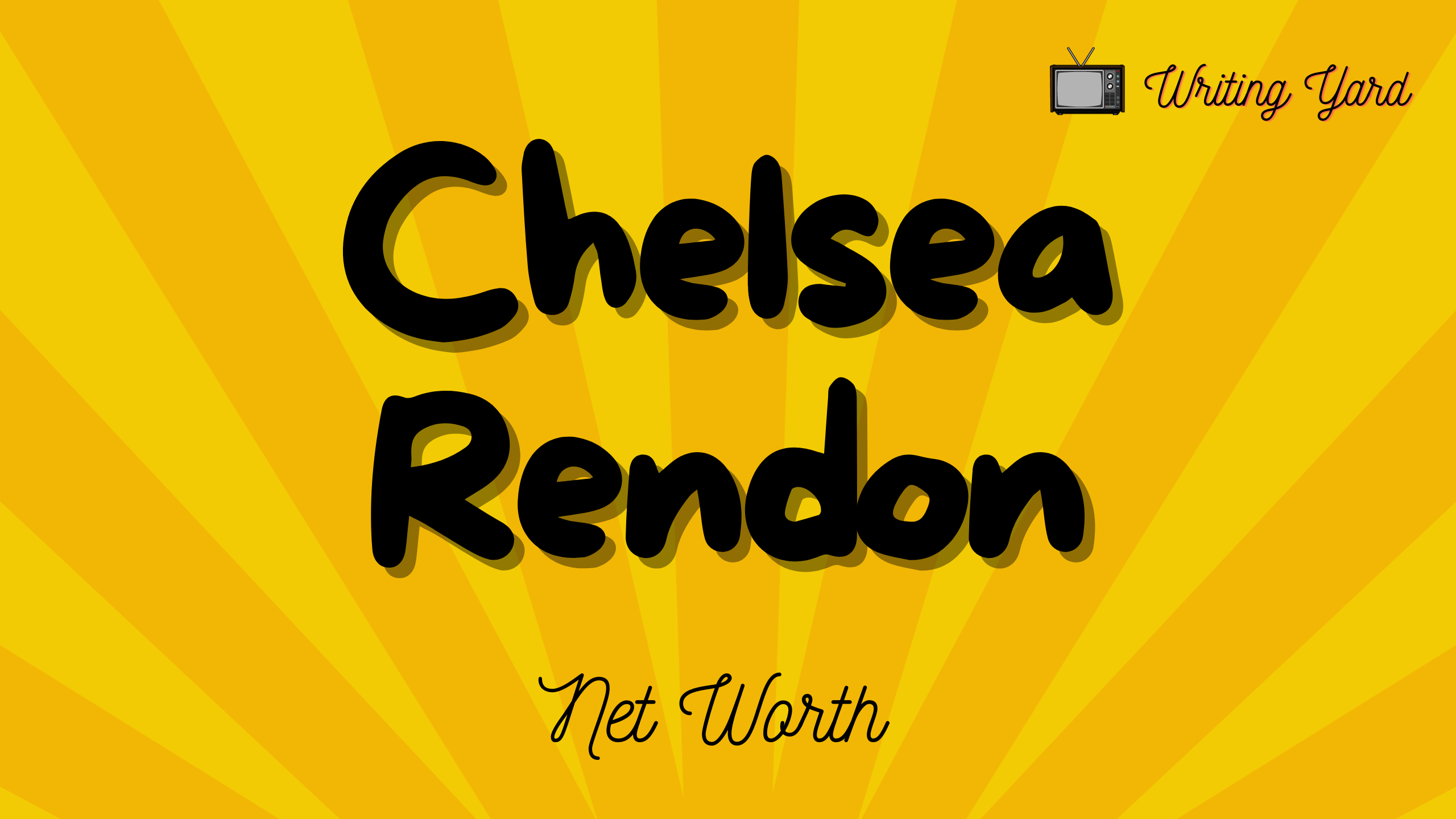 Chelsea Rendon Net Worth