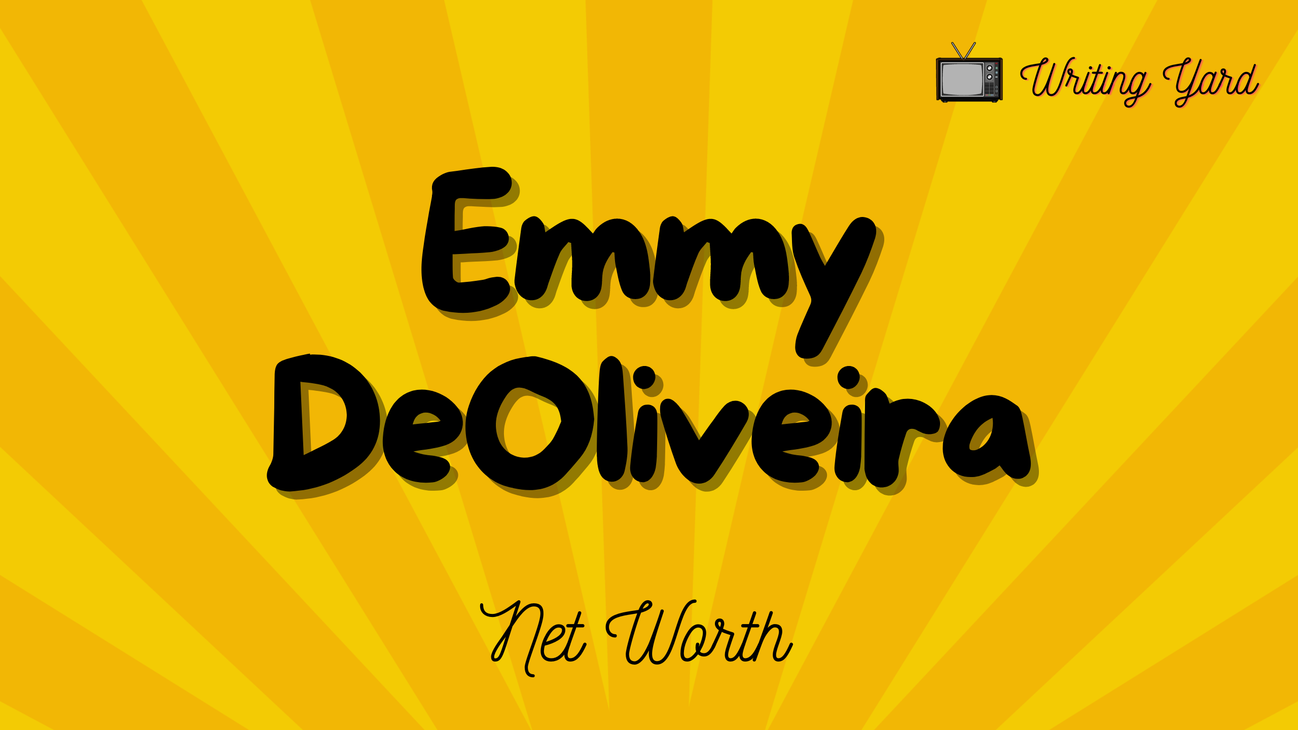 Emmy DeOliveira Net Worth