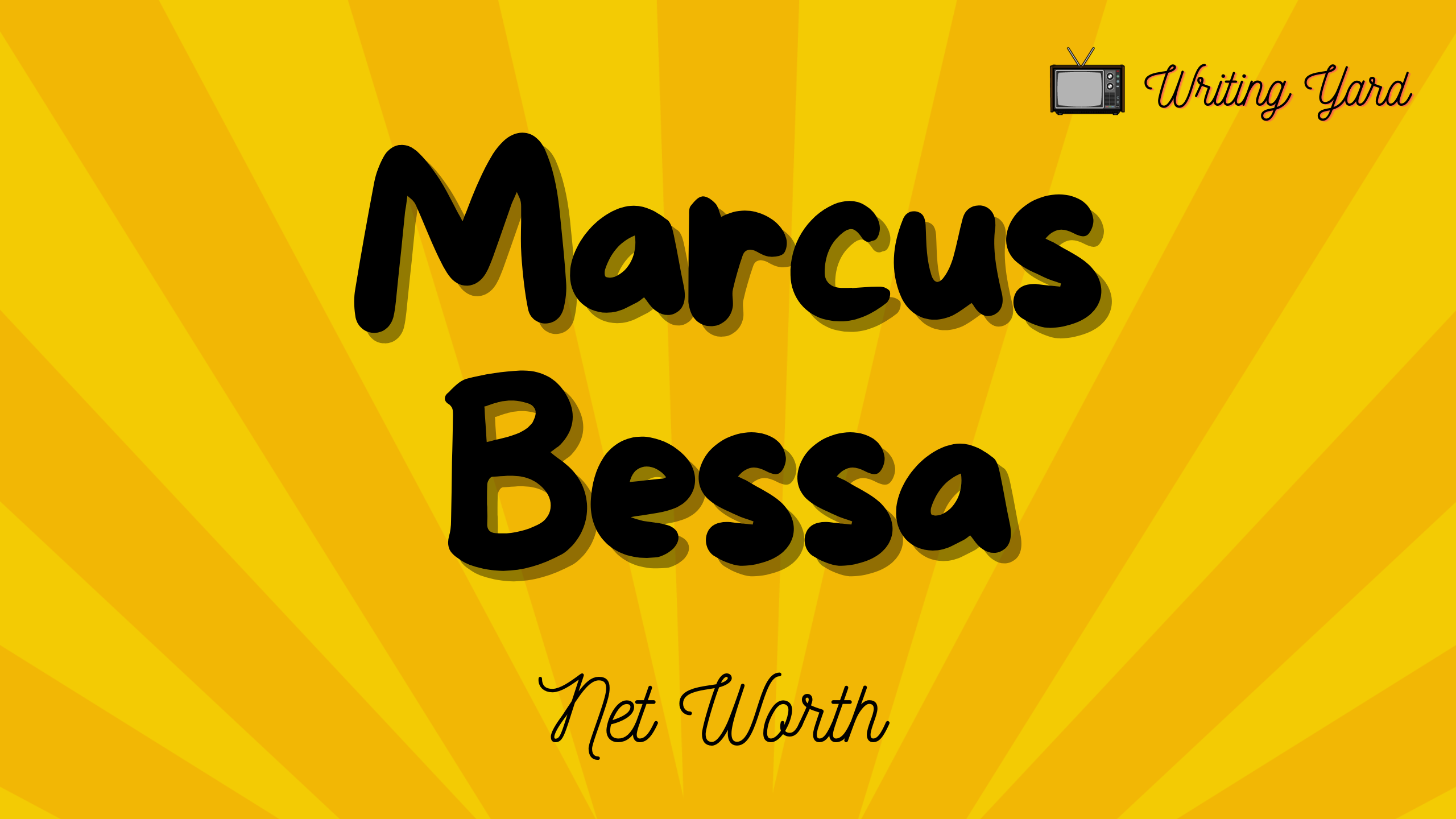 Marcus Bessa Net Worth