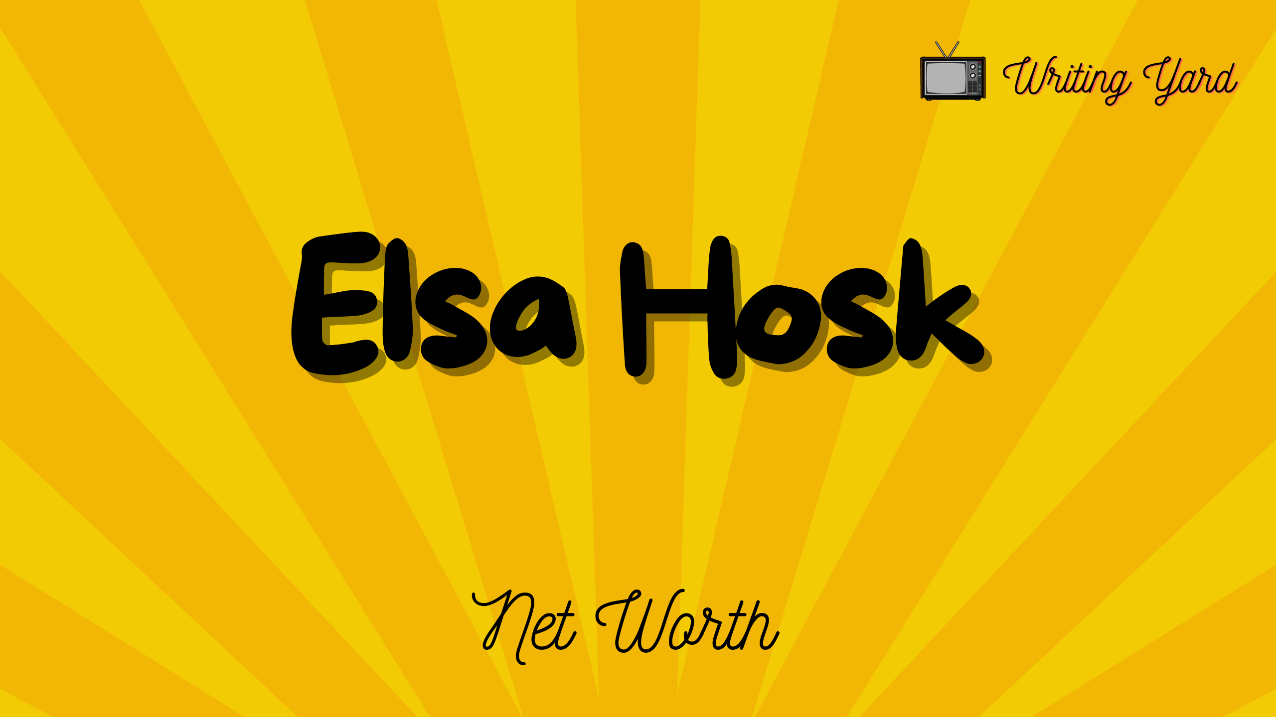 Elsa Hosk Net Worth