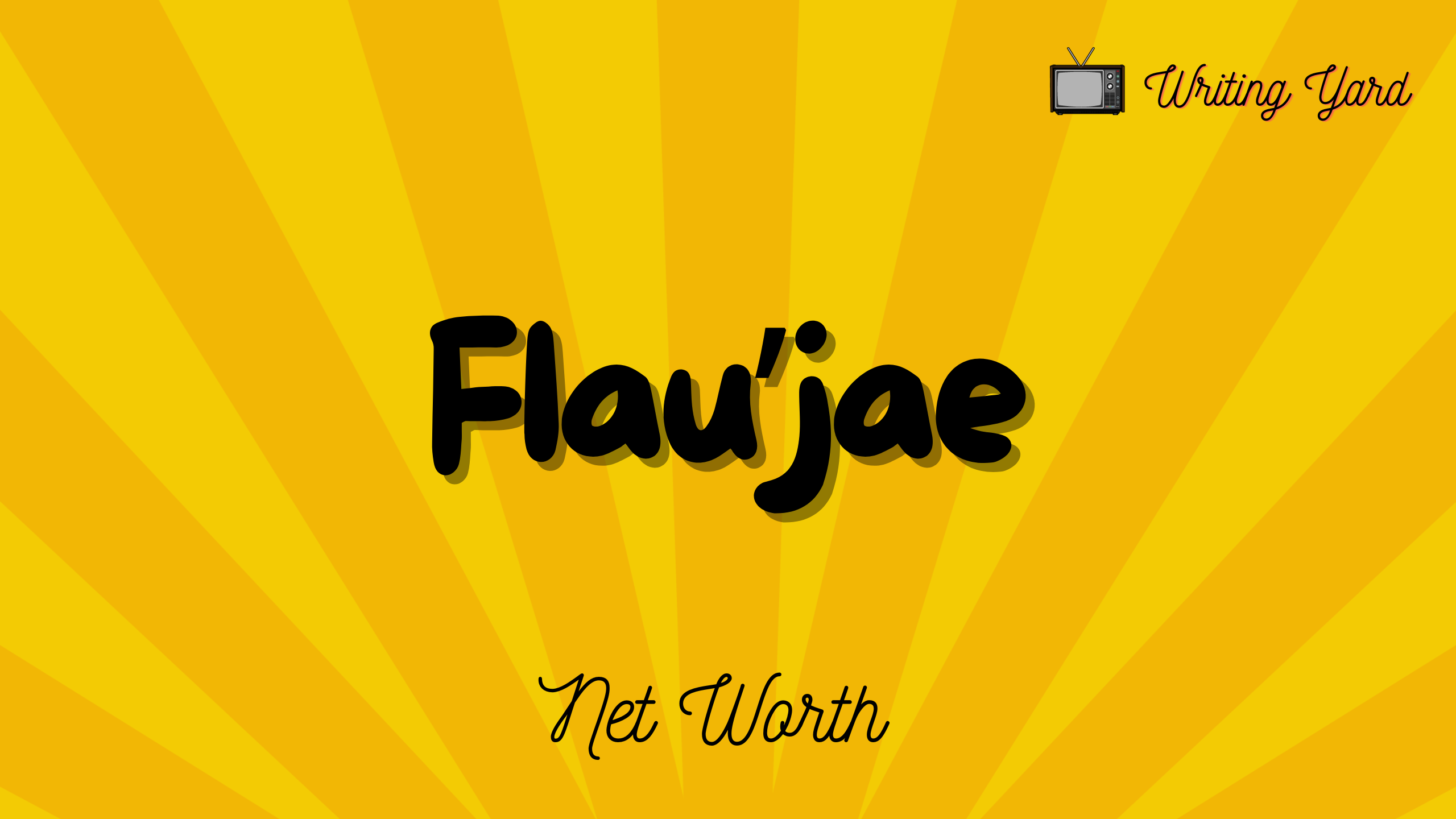Flau’jae Net Worth
