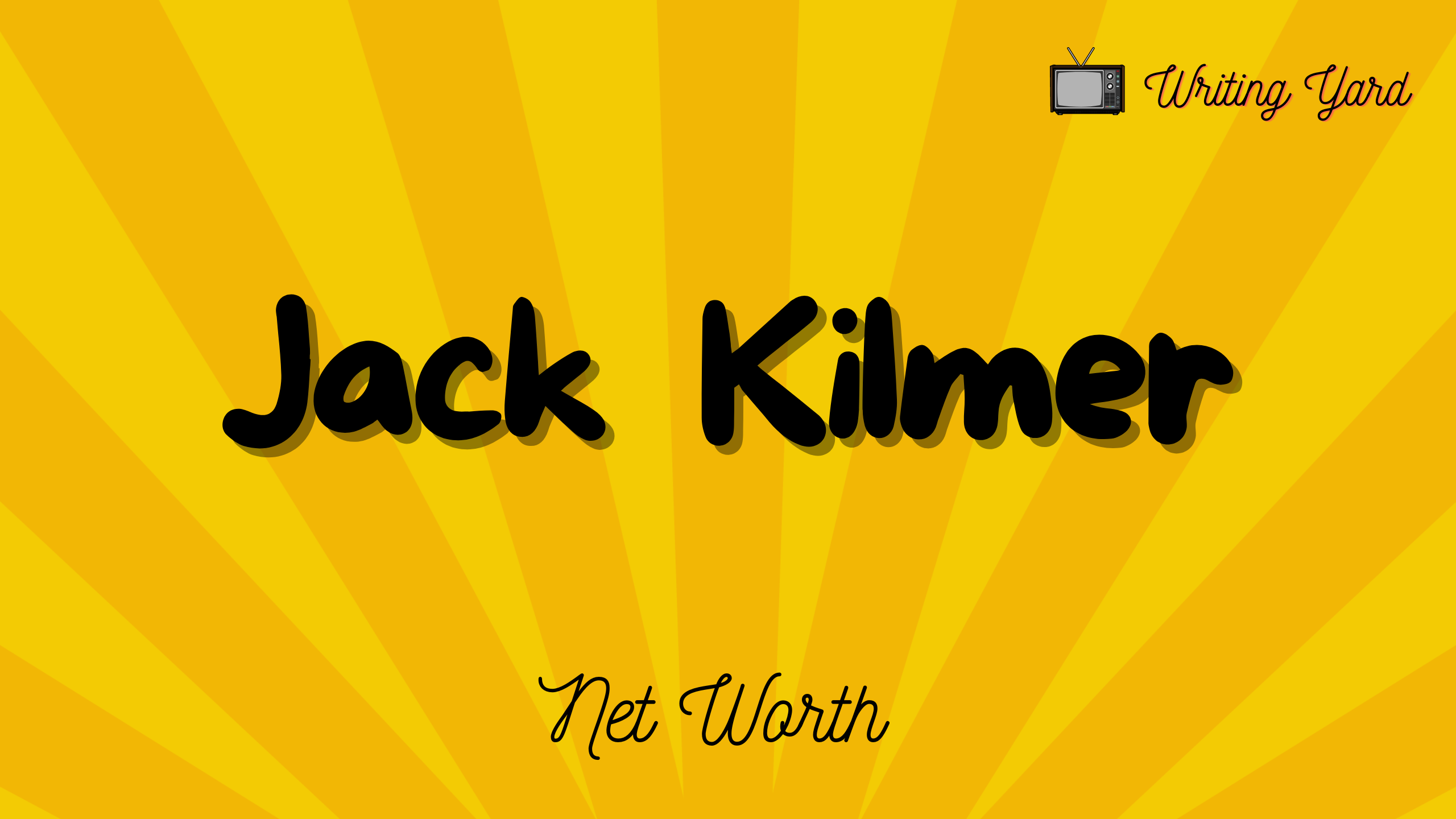Jack Kilmer net worth