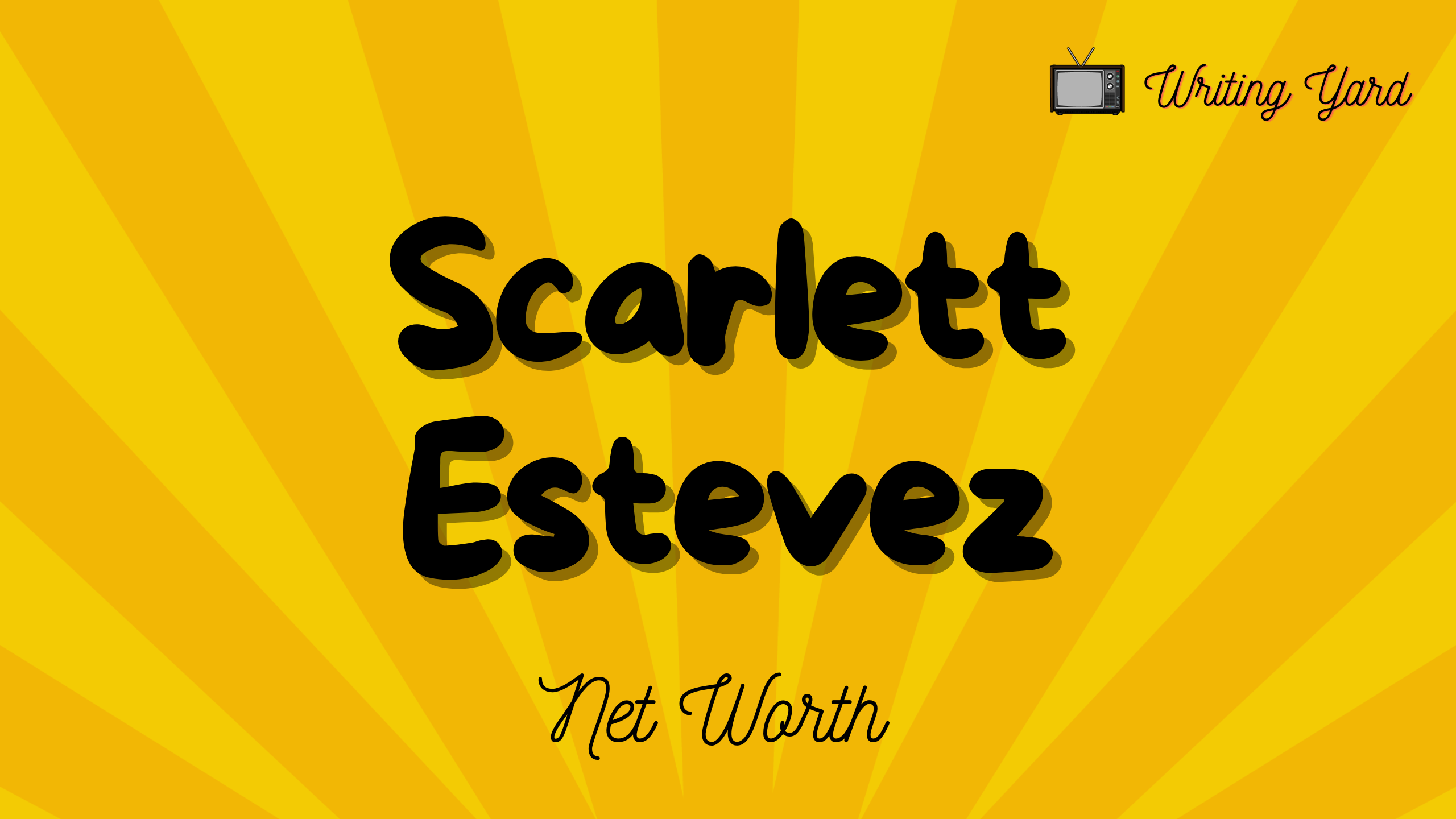 Scarlett Estevez Net Worth